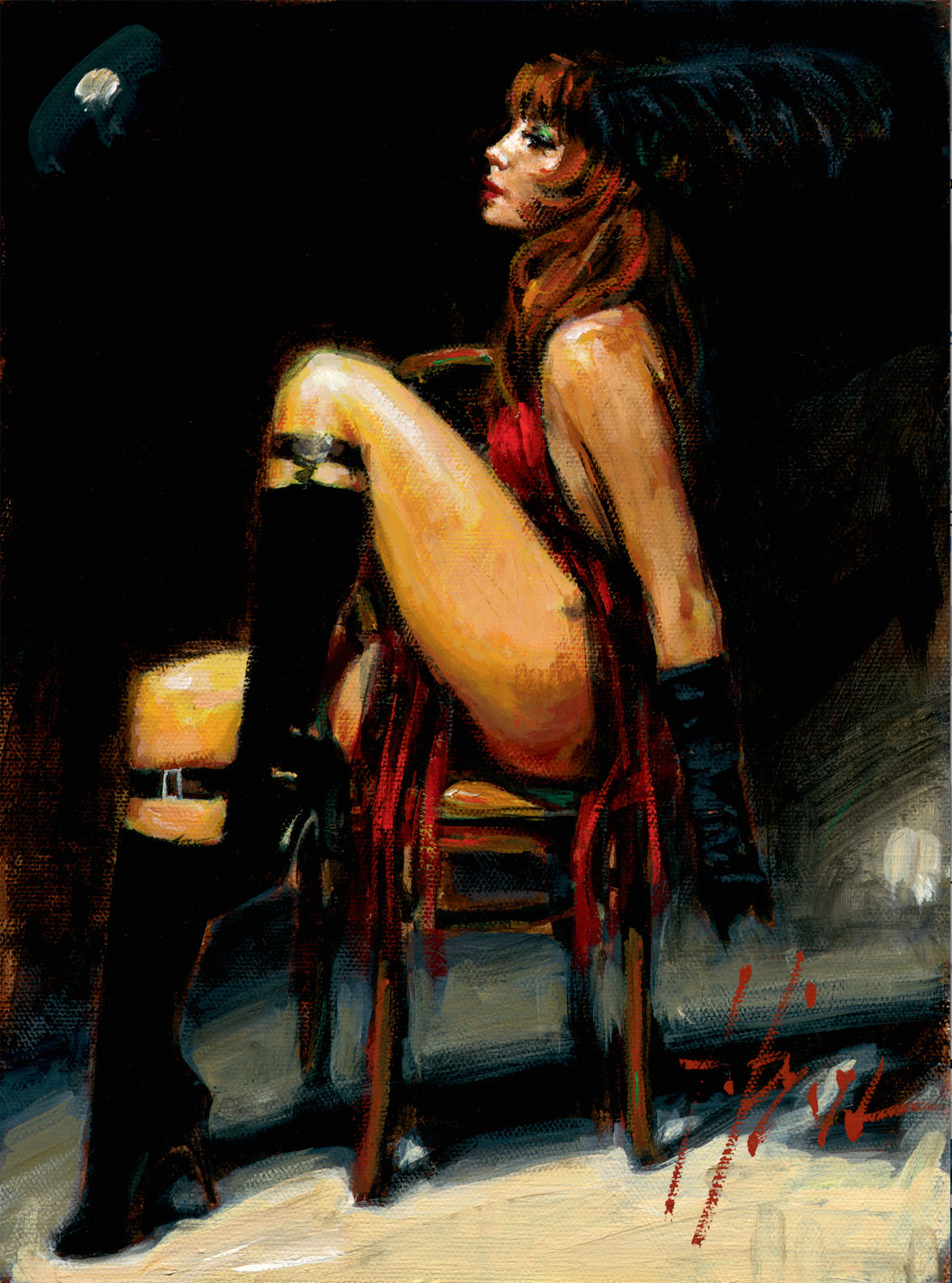 Fabian Perez Burlesque II